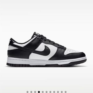 NWT Men’s Low Nike Dunks Retro Panda